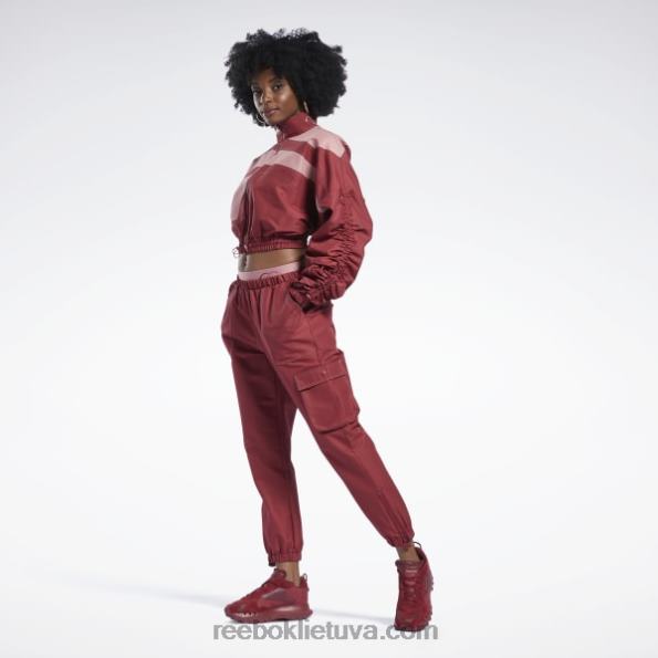 Reebok cardi b kelnes FTYF8935 triatlono raudona moterys