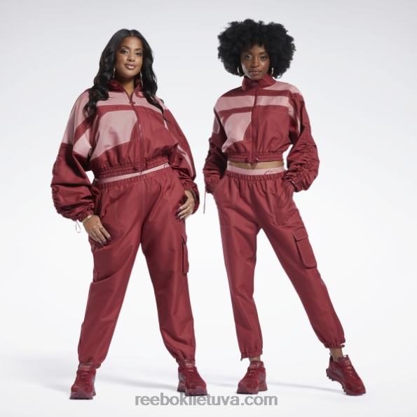 Reebok cardi b kelnes FTYF8935 triatlono raudona moterys