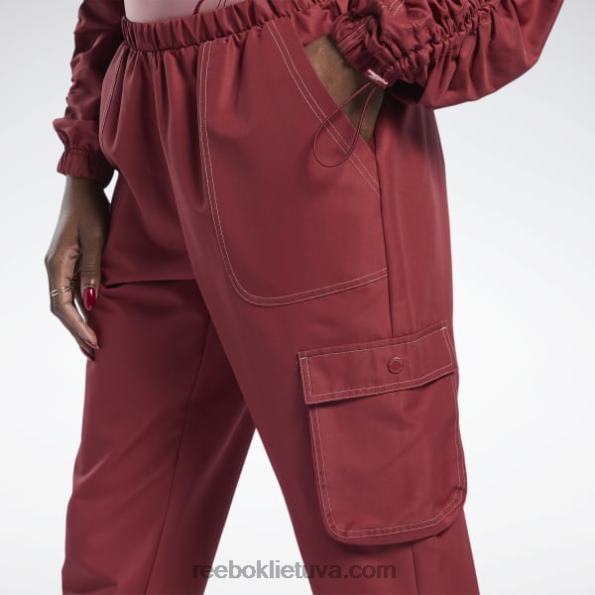 Reebok cardi b kelnes FTYF8935 triatlono raudona moterys