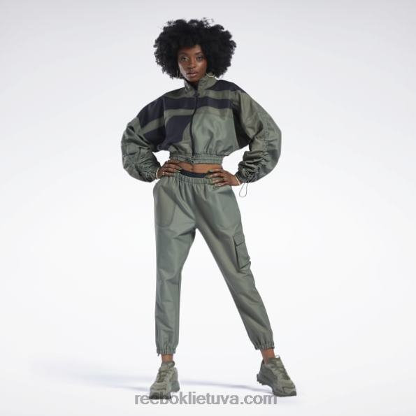 Reebok cardi b kelnes FTYF8936 medžiotojas žalias moterys