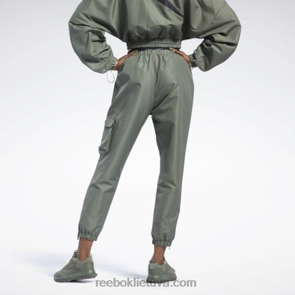 Reebok cardi b kelnes FTYF8936 medžiotojas žalias moterys