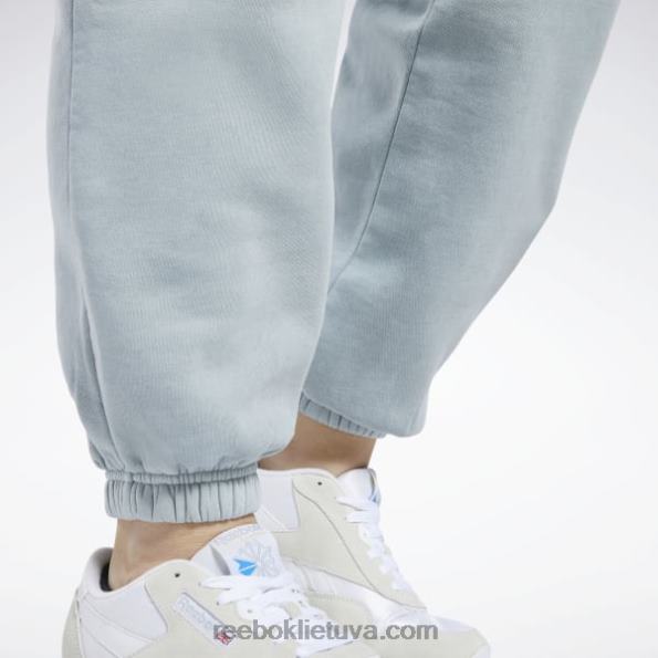 Reebok klasikinės natūralių dažų vilnos kelnės (plius dydis) FTYF8868 gryna pilka 3 moterys