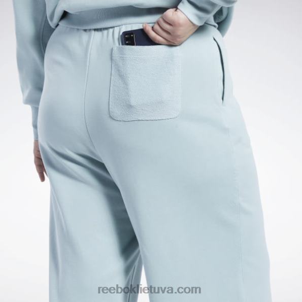 Reebok klasikinės plačios kelnės (plius dydis) FTYF8649 pajūrio pilka moterys