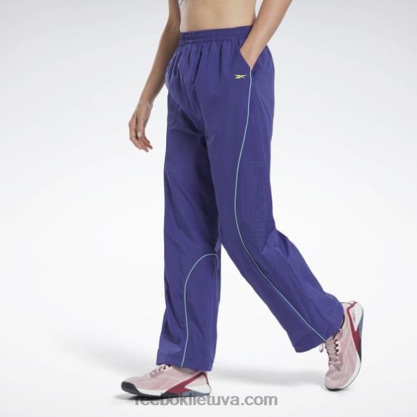 Reebok les mills austas kelnes FTYF8448 drąsiai violetinė moterys