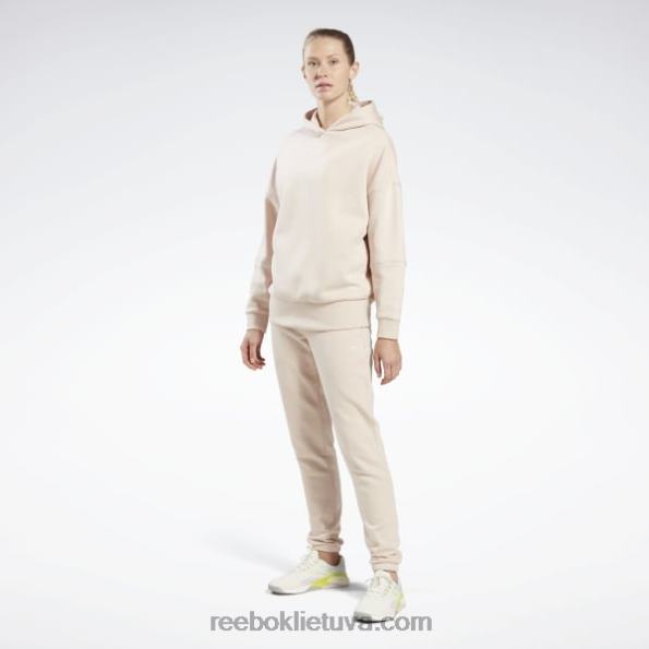 Reebok prabangios vilnos kelnes FTYF8438 minkštas ekrus moterys