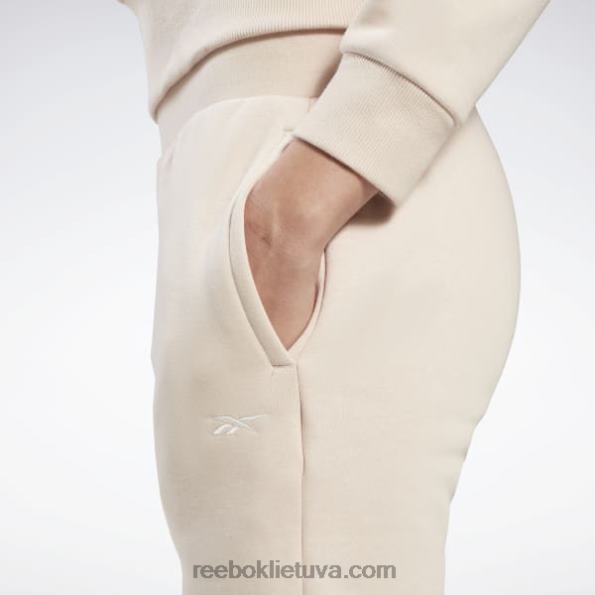 Reebok prabangios vilnos kelnes FTYF8438 minkštas ekrus moterys