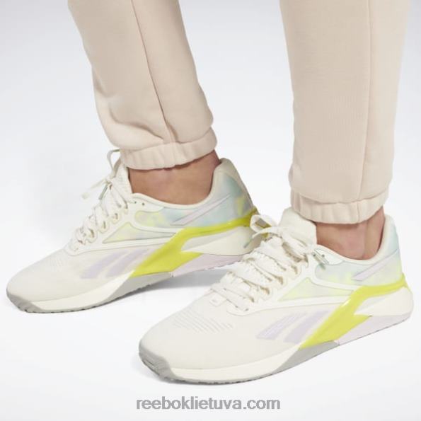 Reebok prabangios vilnos kelnes FTYF8438 minkštas ekrus moterys
