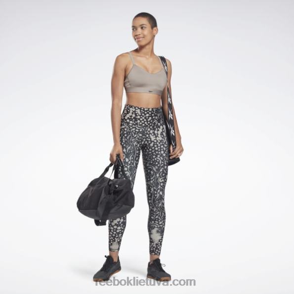 Reebok Liukso sportinė liemenėlė su petnešėlėmis FTYF8996 riedulys pilkas moterys