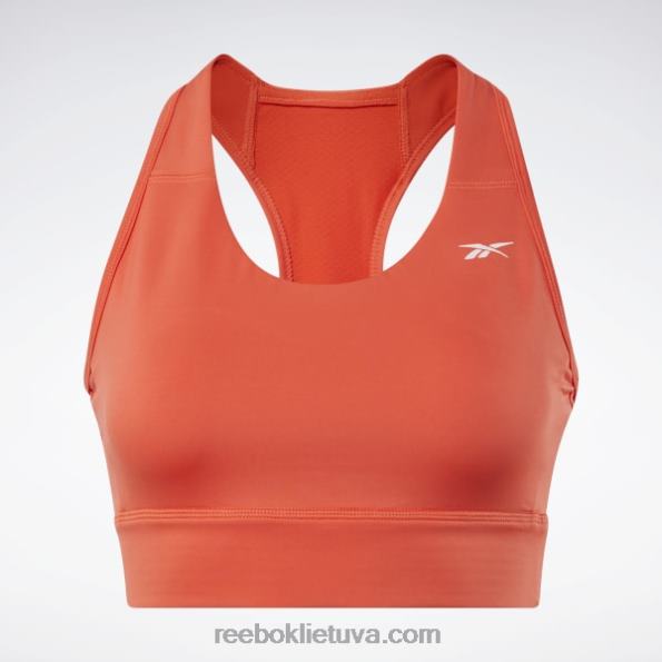 Reebok bėgimo reikmenų sportinė liemenėlė (plius dydis) FTYF8623 dinamiška raudona moterys
