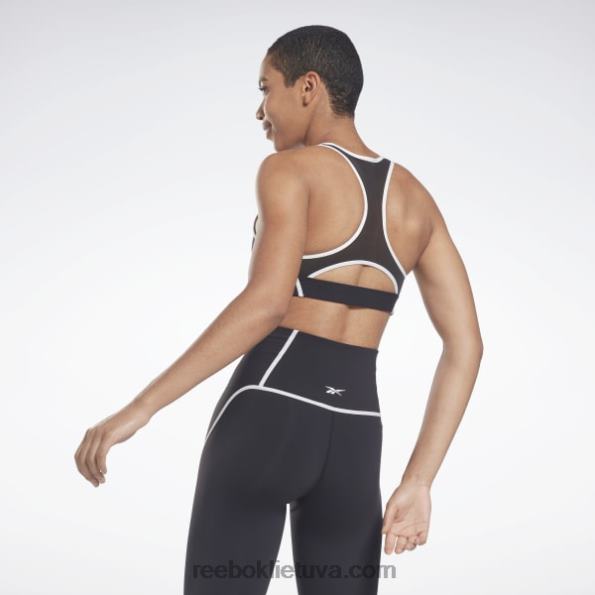 Reebok lux racer paminkštinta spalvota liemenėlė FTYF8499 juodas moterys