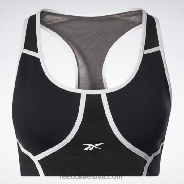 Reebok lux racer paminkštinta spalvota liemenėlė FTYF8499 juodas moterys