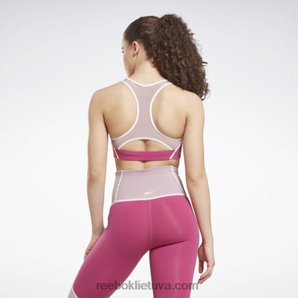 Reebok lux racer paminkštinta spalvota liemenėlė FTYF8694 pusiau išdidi rožinė moterys