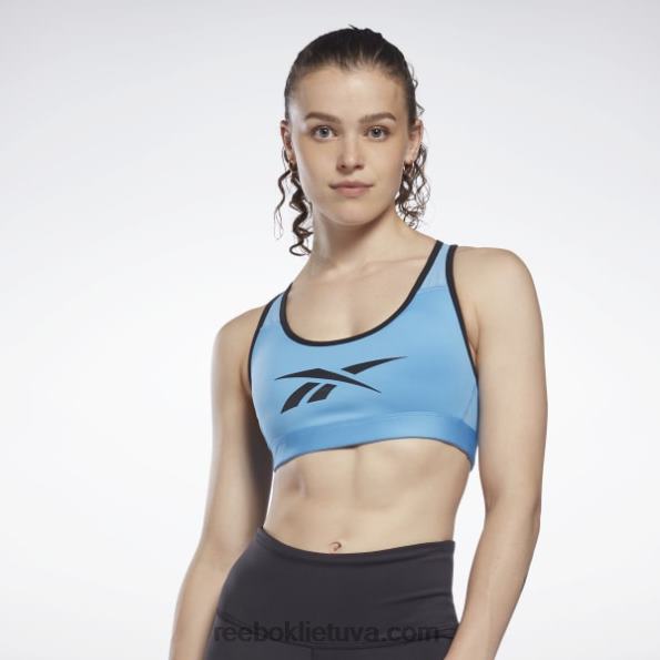 Reebok lux vector racer sportinė liemenėlė FTYF8728 būtina mėlyna moterys