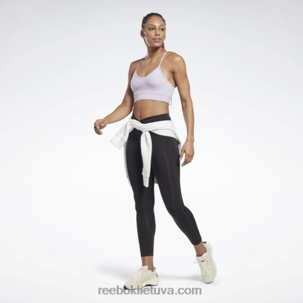 Reebok treniruotėms paruošta sportinė liemenėlė FTYF8576 violetinė oazė moterys