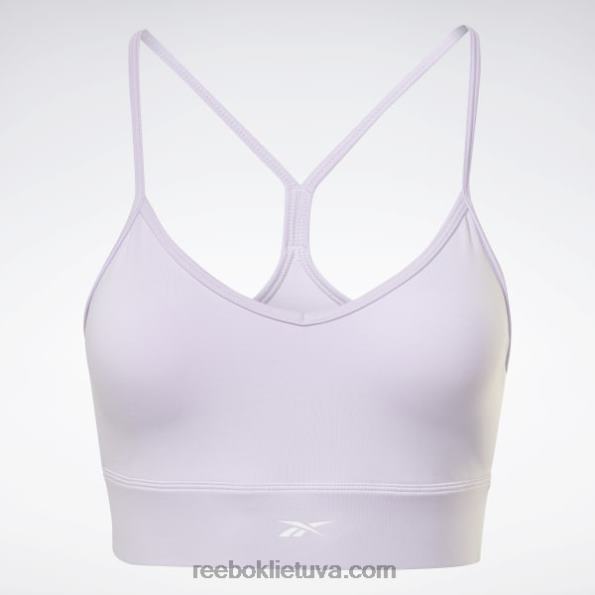 Reebok treniruotėms paruošta sportinė liemenėlė FTYF8576 violetinė oazė moterys