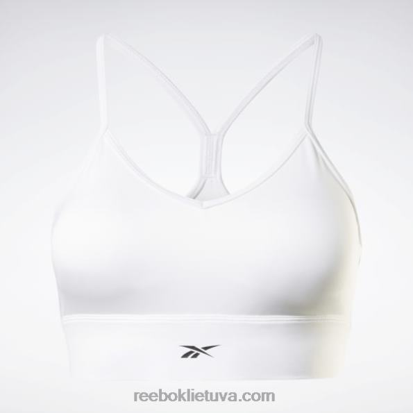 Reebok treniruotėms paruošta sportinė liemenėlė FTYF8593 baltas moterys