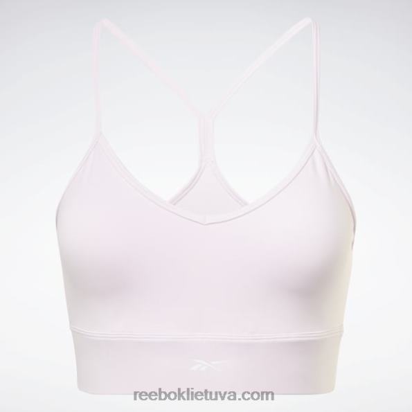 Reebok treniruotėms paruošta sportinė liemenėlė FTYF8673 pikselių rožinė moterys