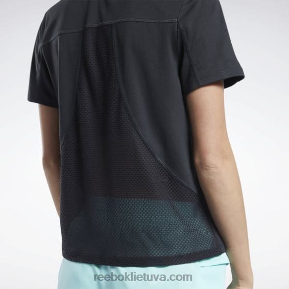 Reebok bėgimo speedwick marškinėliai FTYF8589 juodas moterys