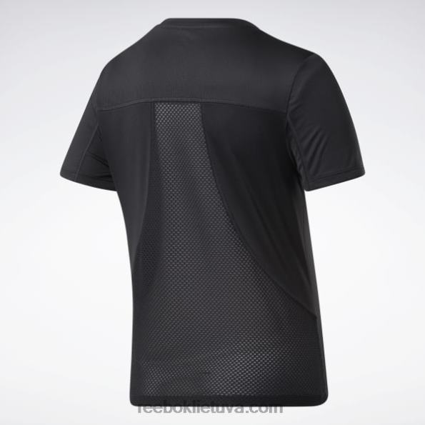 Reebok bėgimo speedwick marškinėliai FTYF8589 juodas moterys
