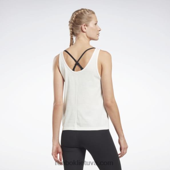 Reebok keistas marškinėliai FTYF8883 kreida moterys