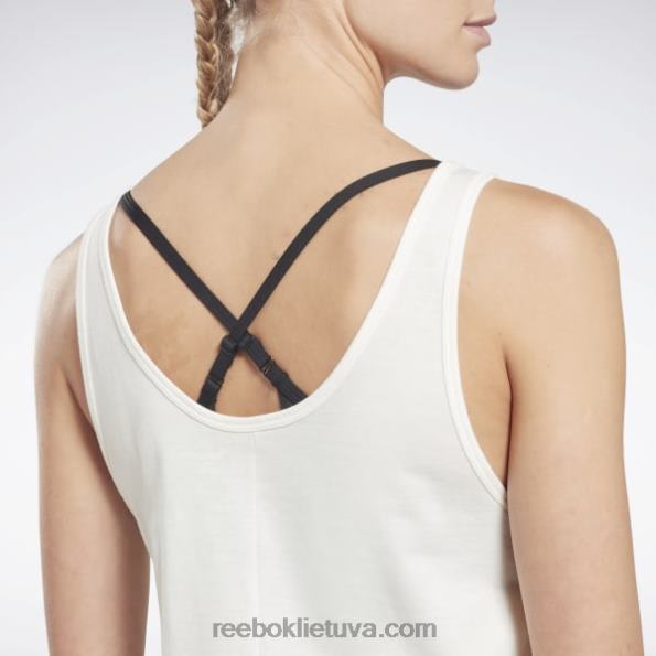 Reebok keistas marškinėliai FTYF8883 kreida moterys