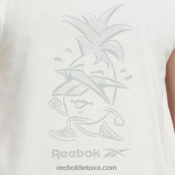 Reebok keistas marškinėliai FTYF8883 kreida moterys