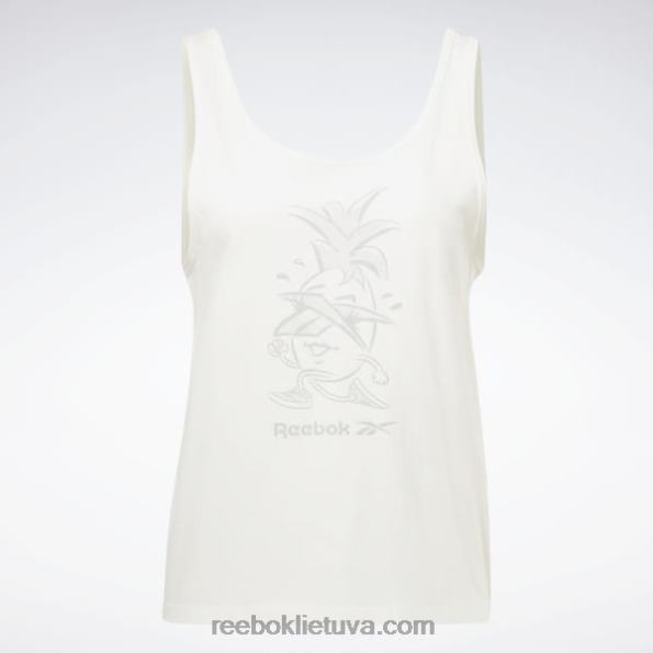 Reebok keistas marškinėliai FTYF8883 kreida moterys