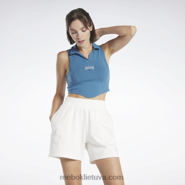 Reebok klasikinis universitetinis viršutinis batas FTYF8854 plieninis mėlynas s23-r moterys