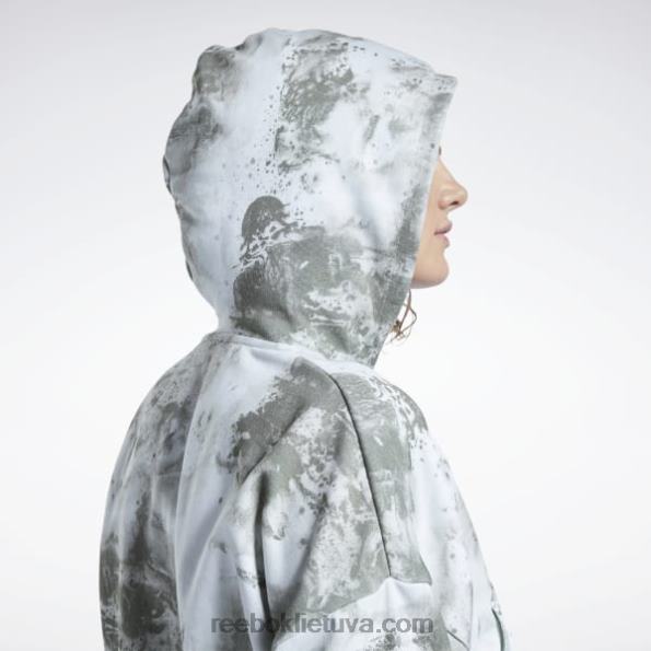 Reebok Klasikiniai megztiniai su debesų purslais su užtrauktuku FTYF8841 šviesus šalavijas moterys