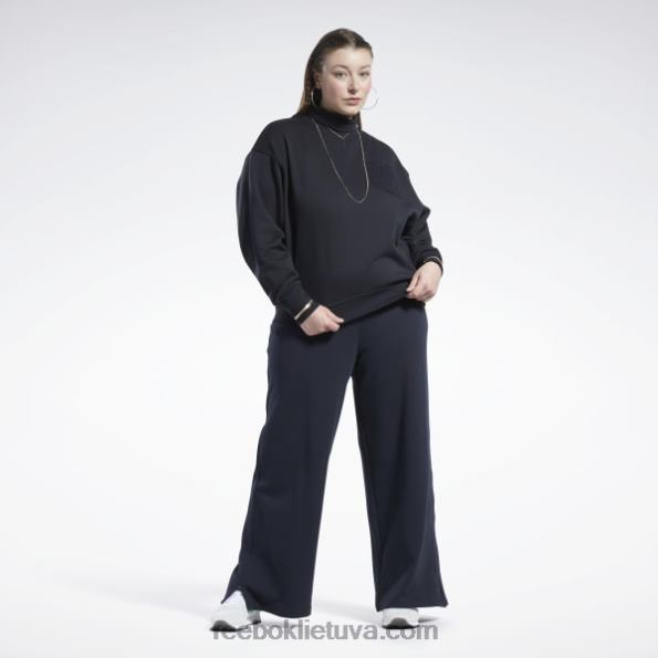 Reebok klasikiniai medvilniniai prancūziški kilpiniai megztiniai (plius dydis) FTYF8898 juodas moterys