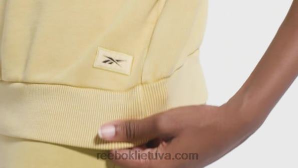 Reebok klasikiniai natūralių dažų megztiniai FTYF8856 ryški ochra moterys