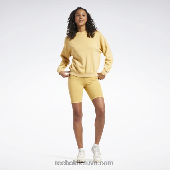 Reebok klasikiniai natūralių dažų megztiniai FTYF8856 ryški ochra moterys