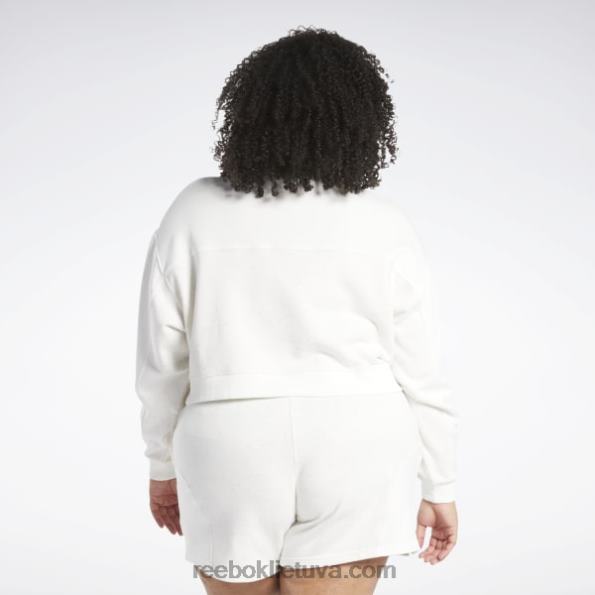 Reebok klasikiniai universiteto megztiniai (plius dydis) FTYF8863 kreida moterys