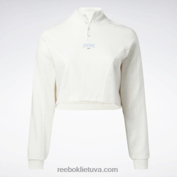 Reebok klasikiniai universiteto megztiniai (plius dydis) FTYF8863 kreida moterys