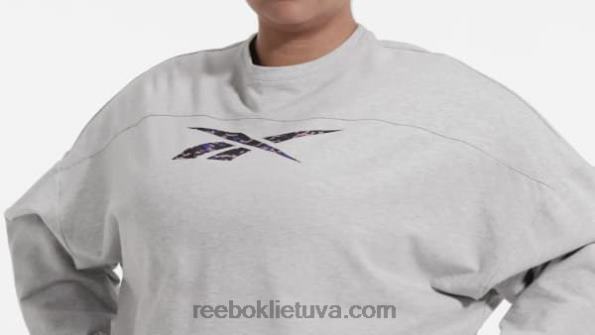 Reebok modernus safari dangtelis (plius dydis) FTYF8875 šviesiai pilki viržiai moterys