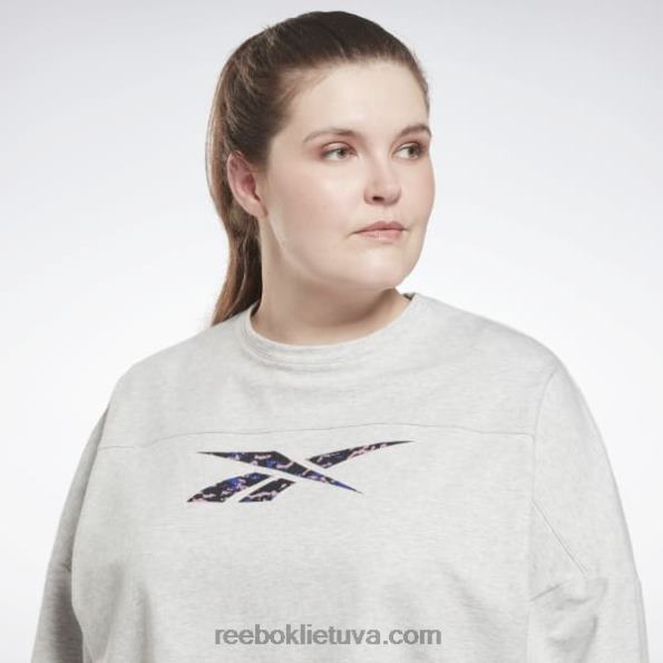 Reebok modernus safari dangtelis (plius dydis) FTYF8875 šviesiai pilki viržiai moterys