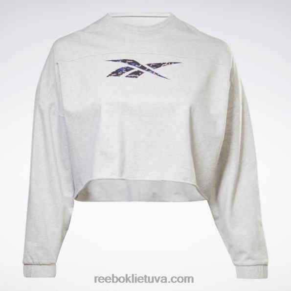 Reebok modernus safari dangtelis (plius dydis) FTYF8875 šviesiai pilki viržiai moterys