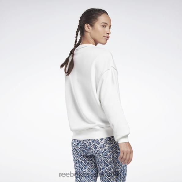 Reebok myt crew megztinis FTYF8972 baltas moterys