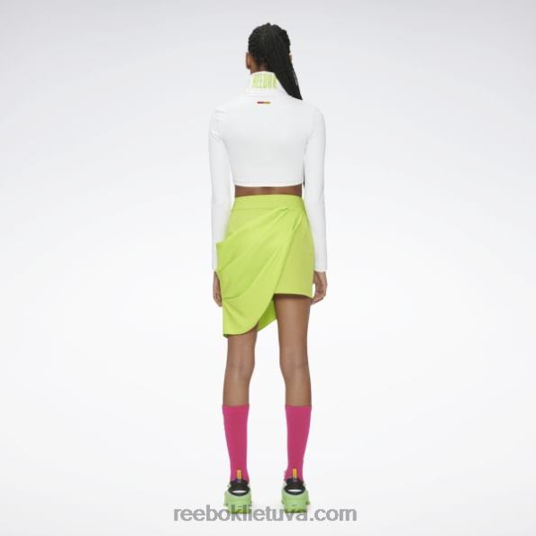 Reebok samanomis apvilktas sijonas FTYF8915 garsinė žalia moterys