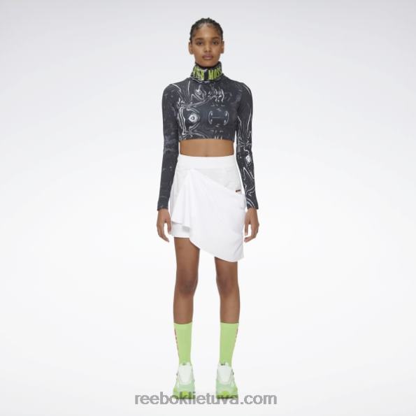 Reebok samanomis apvilktas sijonas FTYF8916 baltas moterys