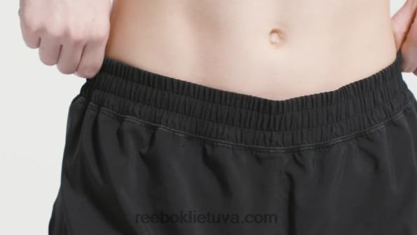 Reebok bėgimo šortai FTYF8505 nakties juoda moterys