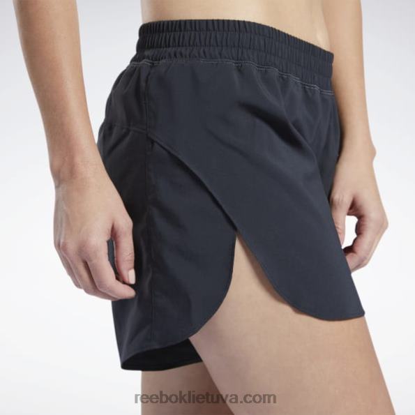 Reebok bėgimo šortai FTYF8505 nakties juoda moterys