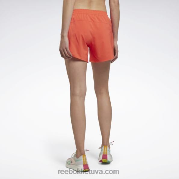 Reebok bėgimo šortai FTYF8554 pusiau oranžinis blyksnis moterys