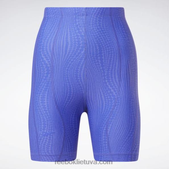 Reebok cardi b šortai aukštu liemeniu FTYF8721 ultima violetinė moterys