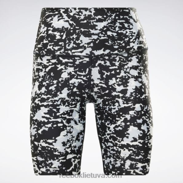 Reebok dėmėti modernūs safari šortai FTYF8640 juodas moterys