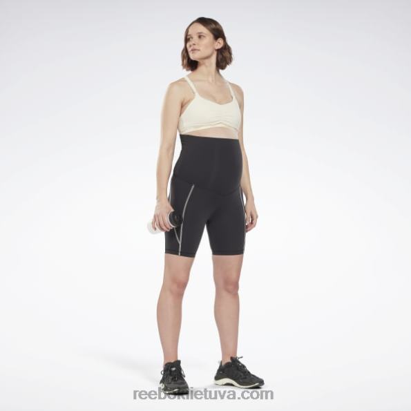 Reebok šortai nėščiosioms FTYF8821 juodas moterys