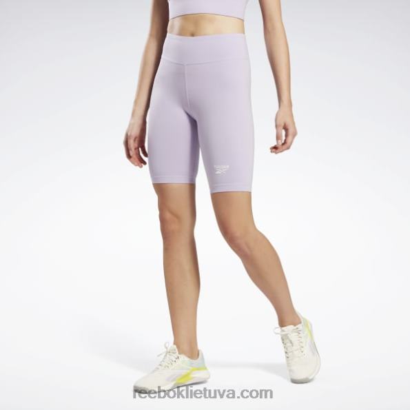Reebok šortai su logotipu FTYF8838 violetinė oazė moterys