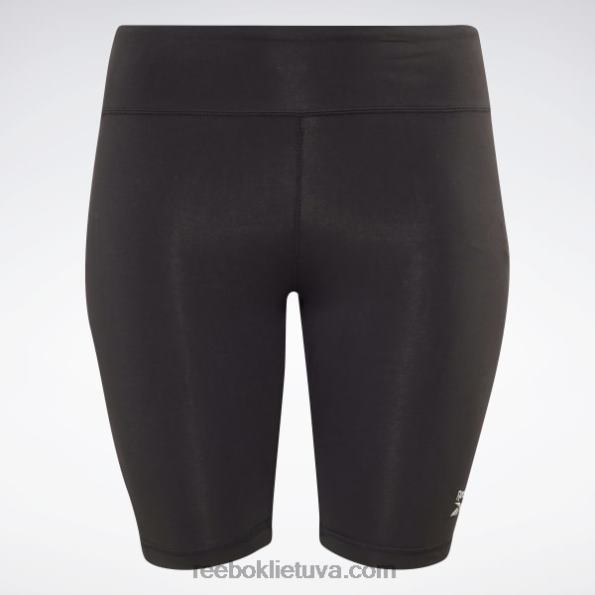 Reebok šortai su logotipu (plius dydis) FTYF8601 juodas moterys