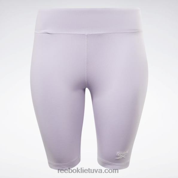 Reebok šortai su logotipu (plius dydis) FTYF8861 violetinė oazė moterys