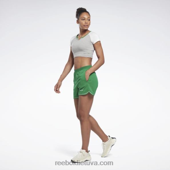Reebok tapatybės šortai FTYF8774 glen žalia moterys